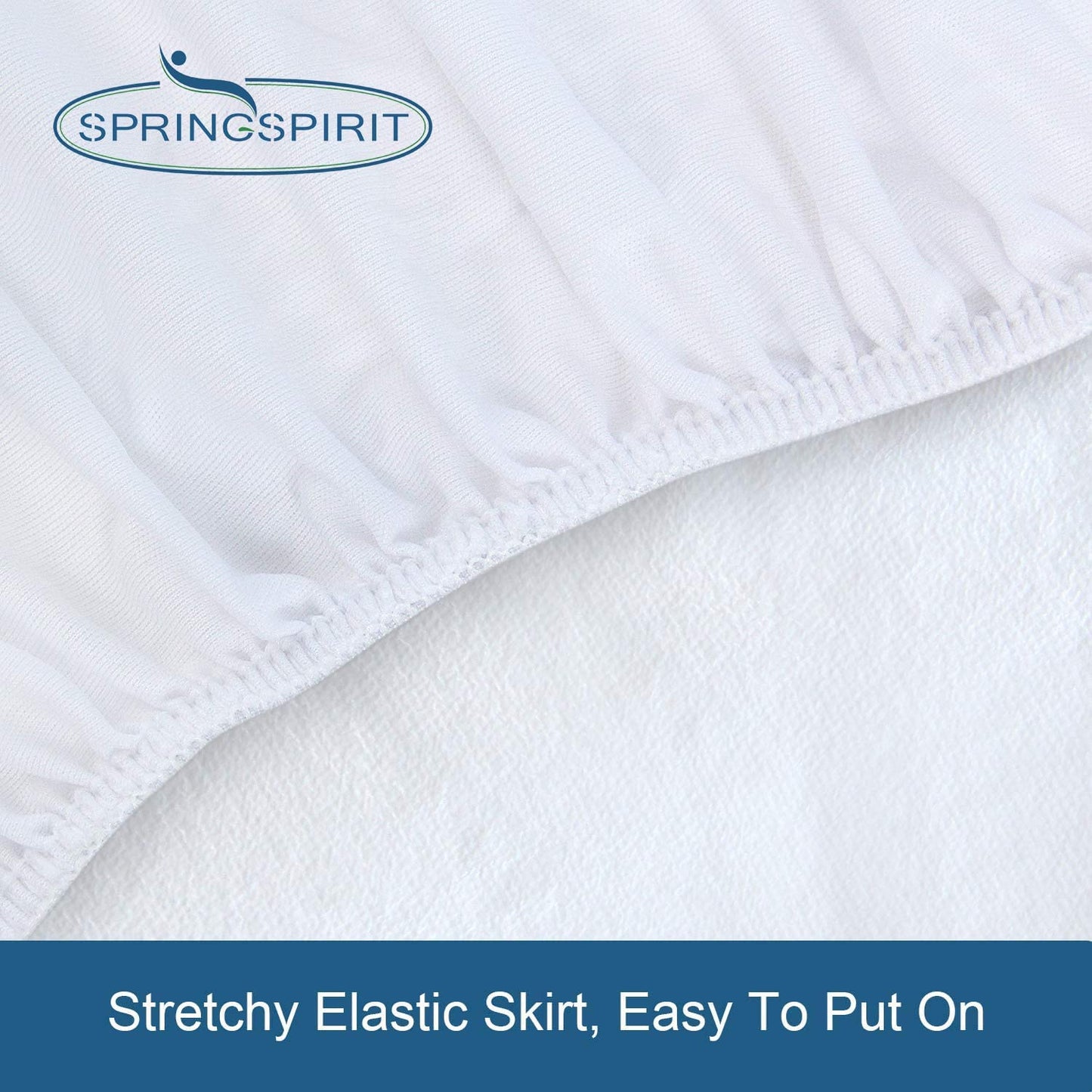 Queen Mattress Protector Waterproof Cover Absorbent Fitted Sheet up - 18'' Deep Pocket Mattress Cover Queen Size Bed Sheets, Terry Machine Wash Protection Mattress Protector Queen