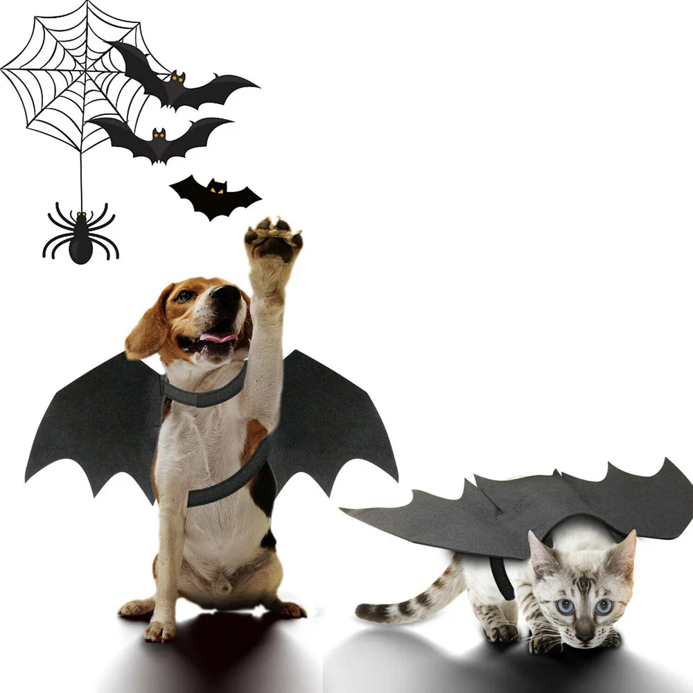 Pet Bat Wings Halloween Costume for Cats and Dogs