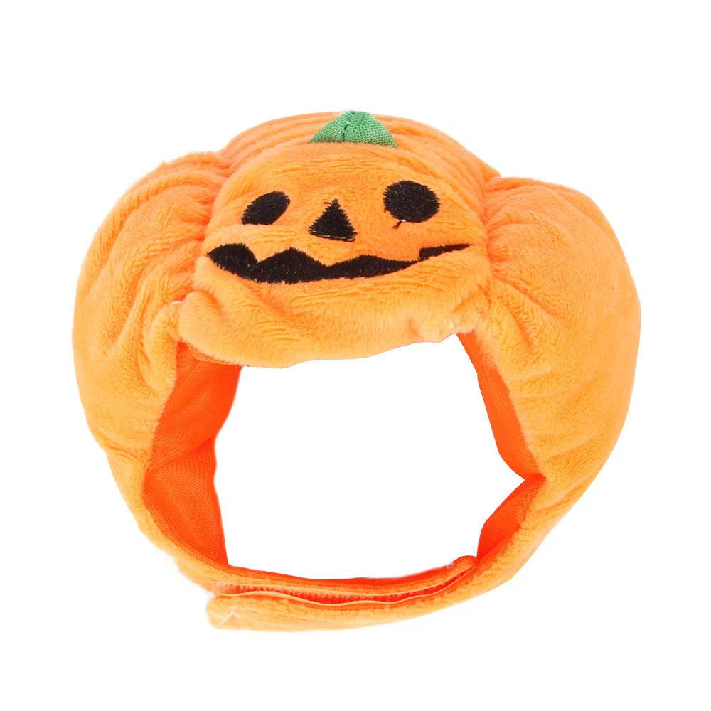 Purrfect Pumpkin Pet Hat: Adorable Halloween Costume for Cats and Small Dogs