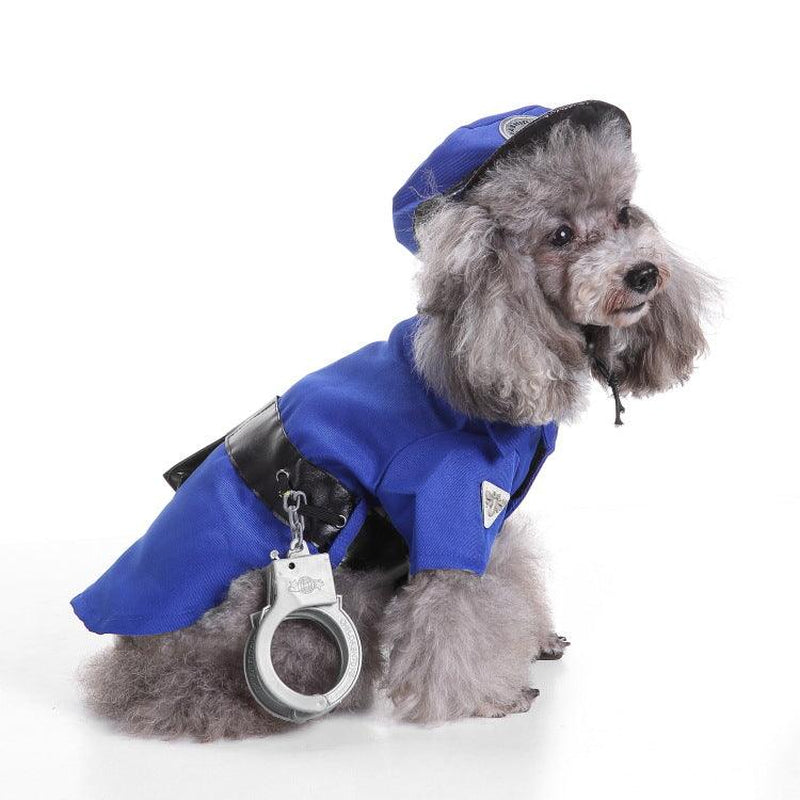 Funny Police Dog Halloween Costume Set