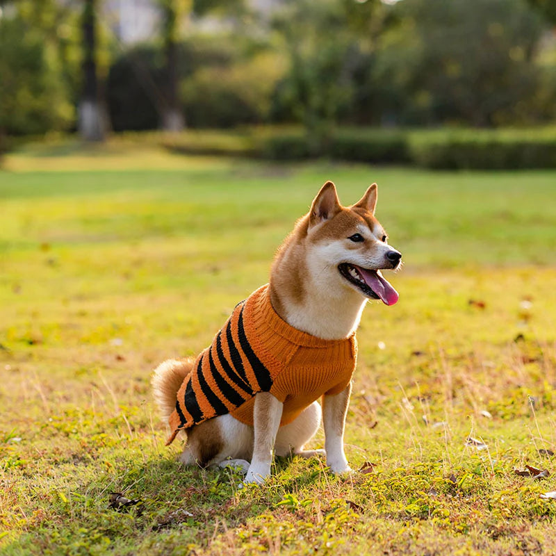 Halloween Dog Sweaters Pet Costume Warm Leisure Sweater Cosplay Clothes for Dogs